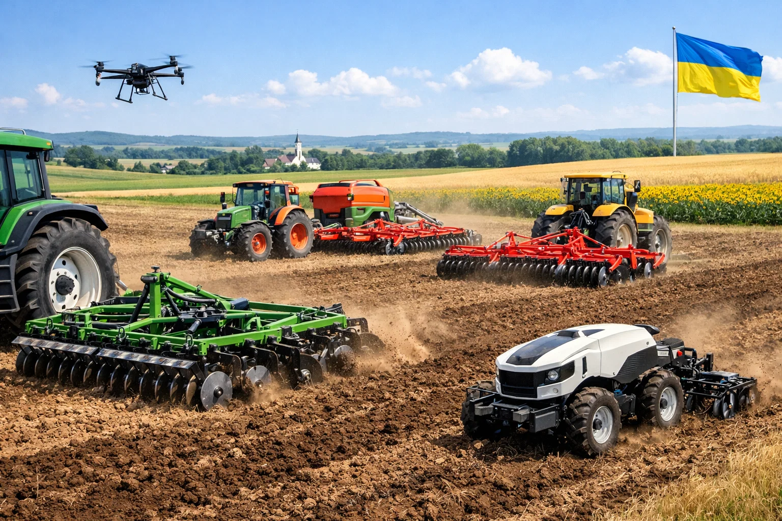 Техніка для підготовки ґрунту: сучасні рішення для українських фермерів Техніка для підготовки ґрунту: сучасні рішення для українських фермерів