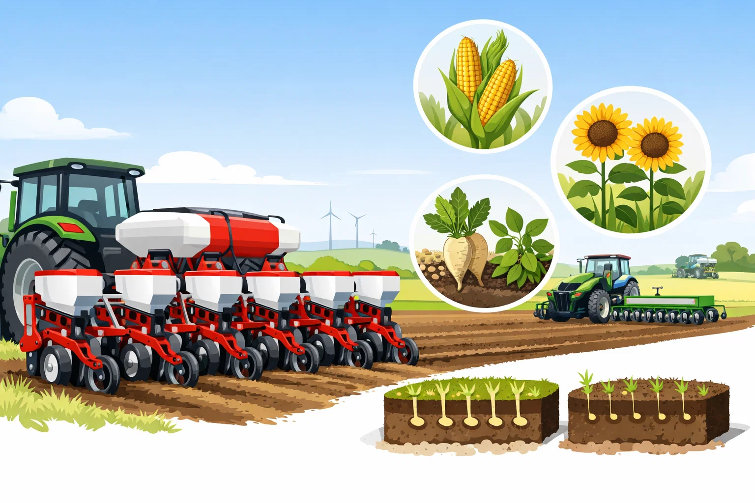 Сівалки: як обрати техніку для точного висіву під різні культури Сівалки: як обрати техніку для точного висіву під різні культури