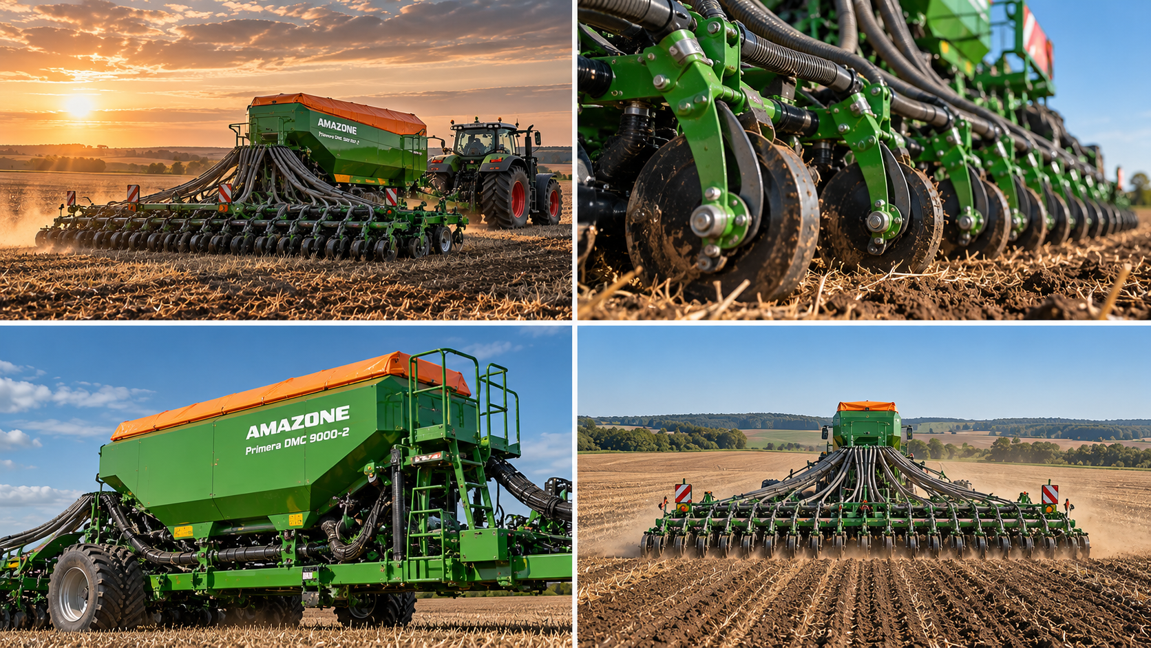 AMAZONE Primera DMC 9000-2 - високопродуктивна пневматична сівалка для сучасного землеробства