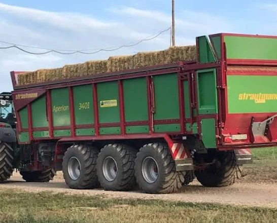 Саморазгружающийся прицеп STRAUTMANN Aperion 3401