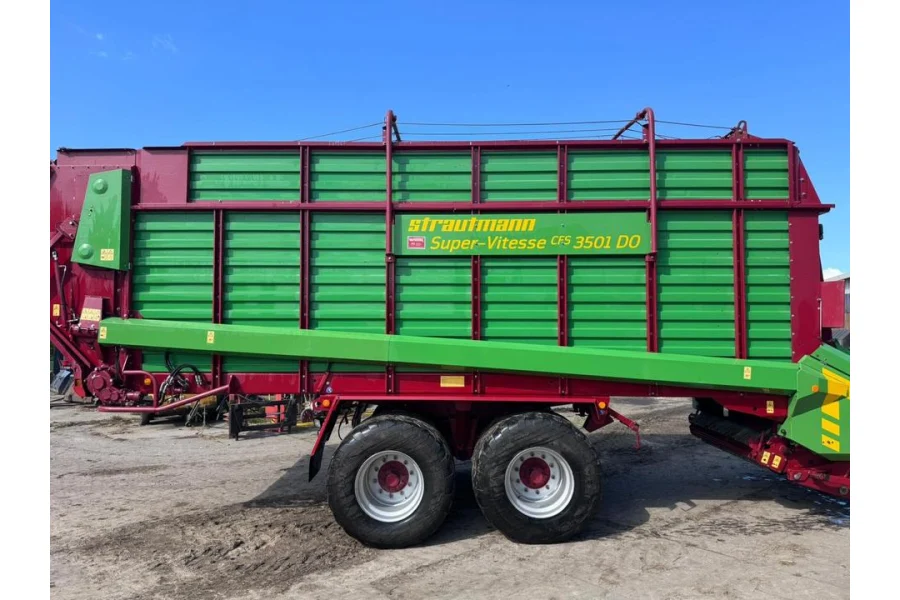 Саморозвантажувальний причіп STRAUTMANN Super-Vitesse CFS 3501