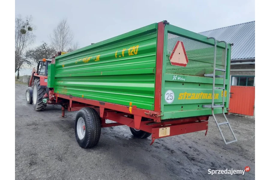 Кормораздаточный прицеп STRAUTMANN FVW 120