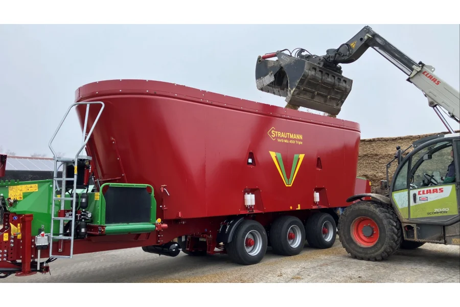 Кормораздатчик STRAUTMANN Verti-Mix Triple 4501