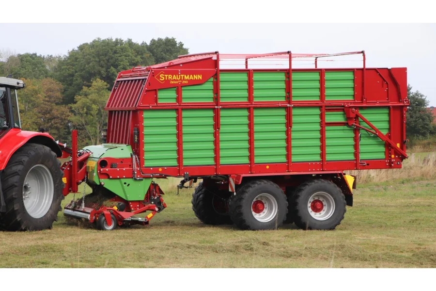 Саморазгружающийся прицеп STRAUTMANN Zelon CFS 3301