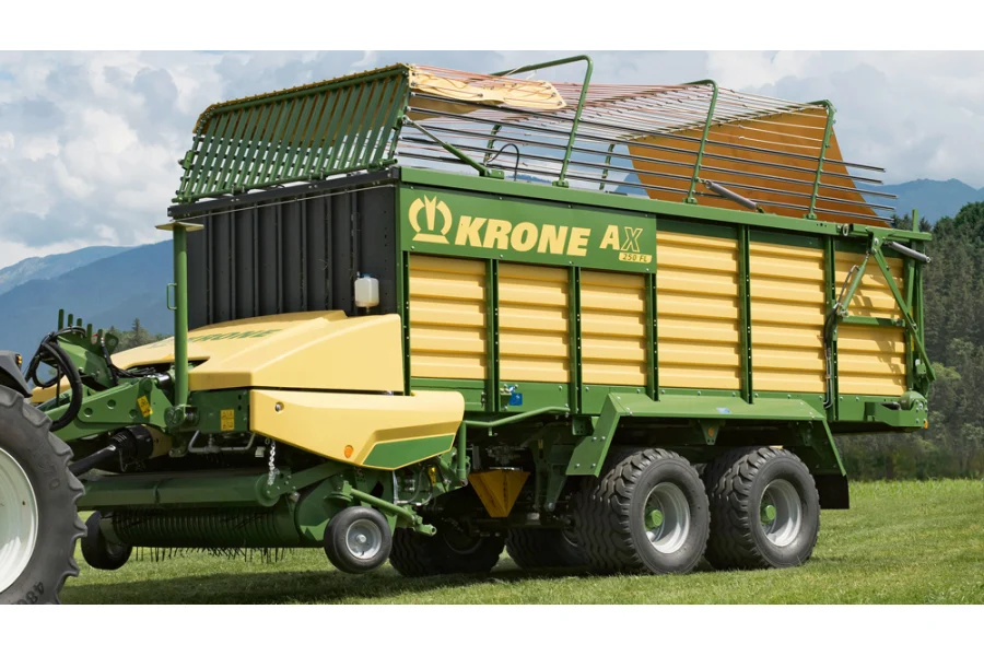 Саморозвантажувальний причіп KRONE AX 280