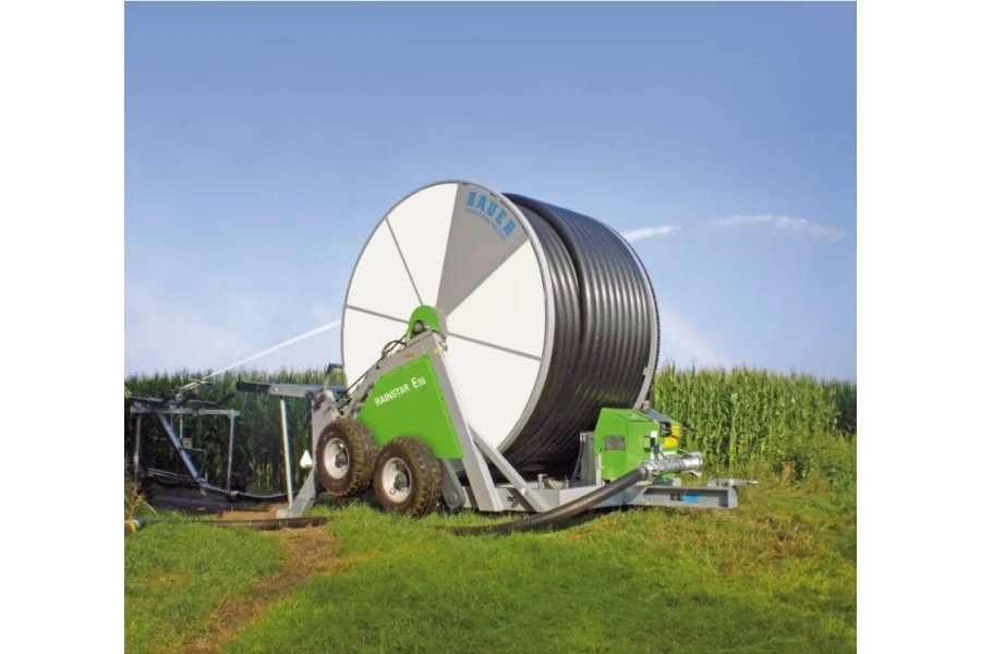 Шлангобарабанна зрошувальна установка BAUER TECHNICS Rainstar E55 XL